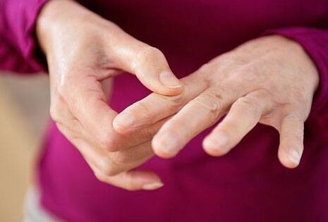 Pain up to the tip of the finger